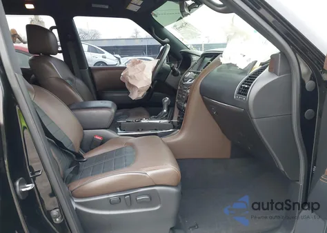 2018 Nissan Armada Platinum из США, поврежденный, VIN JN8AY2NFXJ9332437